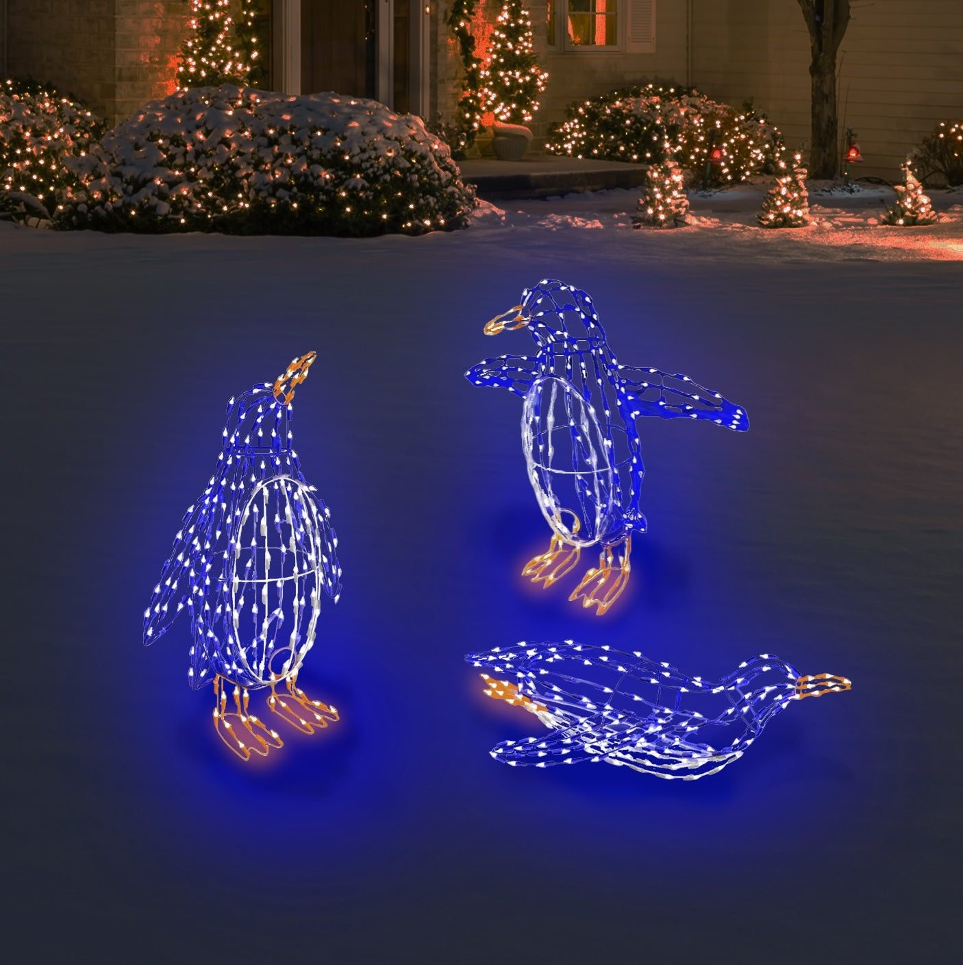 LED Penguin Decorations | Outdoor Christmas Decorations – American
