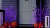 30" Spooky Purple Twig Branches (3-Pack)