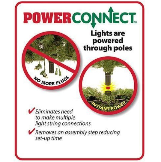 Pre-lit artificial tree. Lights are dual. Lights change from warm white to multi-colored.