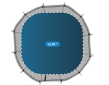Springfree 11' x 11' Large Square Trampoline - Guaranteed Lowest Price