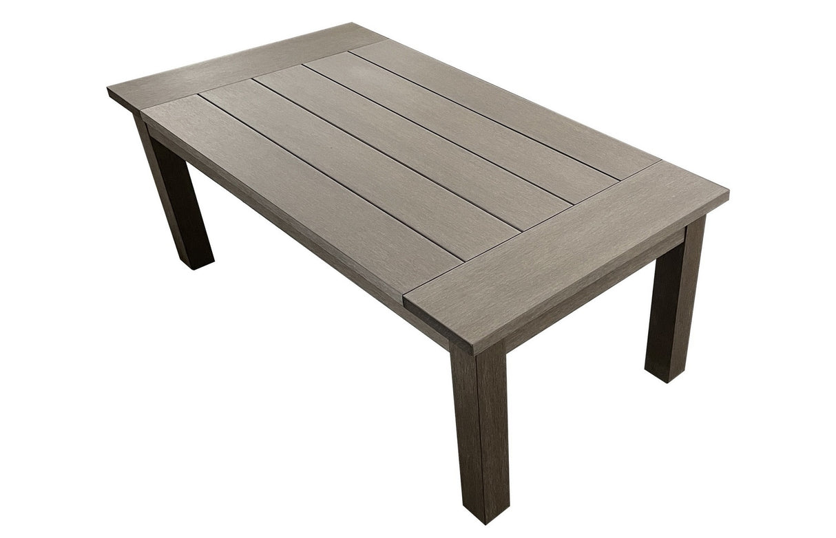 This image shows what the coffee table looks like on a white background.