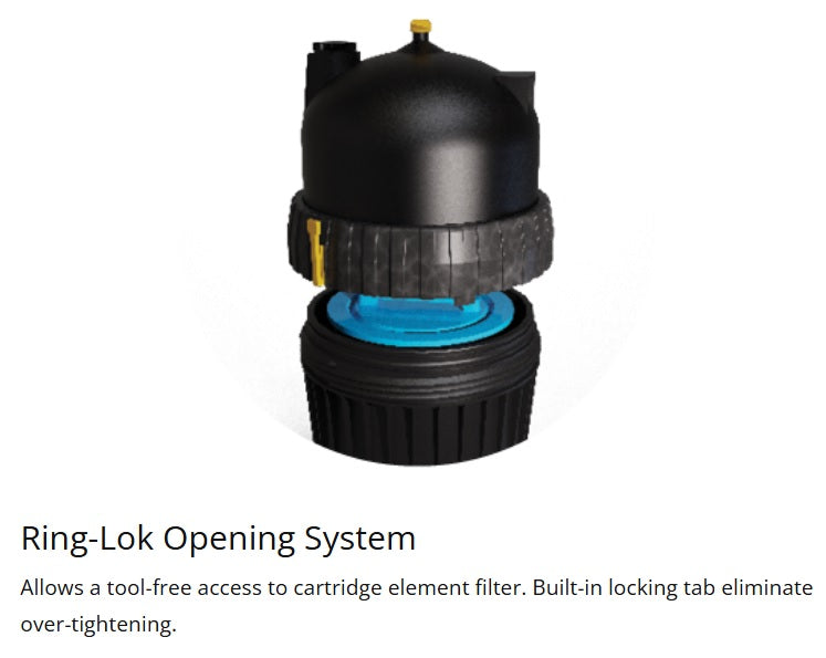 Sherlok 120 Sq Ft Element Filter System