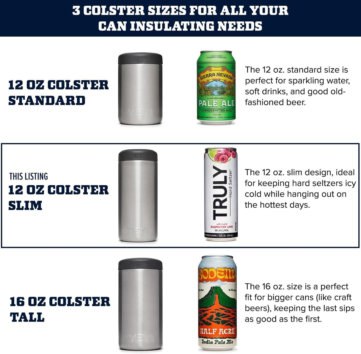 Yeti Rambler® 12 oz. Colster Slim Can Insulators