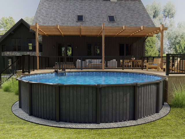 27' Round 52" Deep St. Germain Above Ground Pool Kit