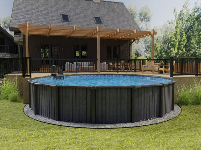 27' Round 52" Deep St. Germain Above Ground Pool Kit
