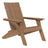 This is the Antique Mahogany colored Adirondack chair on a white background.