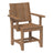 This is the Antique Mahogany colored Urban Arm Chair on a white background.