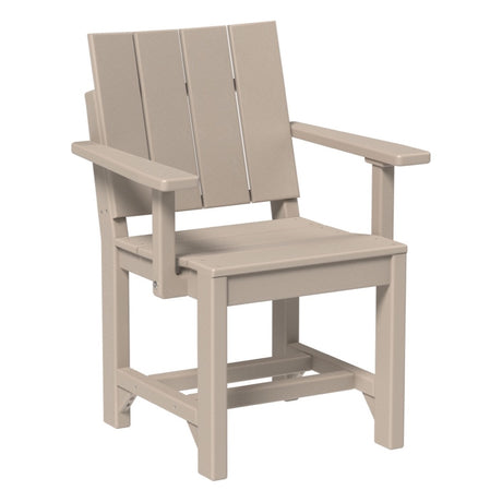 This is the Weatherwood colored Urban Arm Chair on a white background.