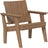 This is the Antique Mahogany colored Urban Chat Chair on a white background.