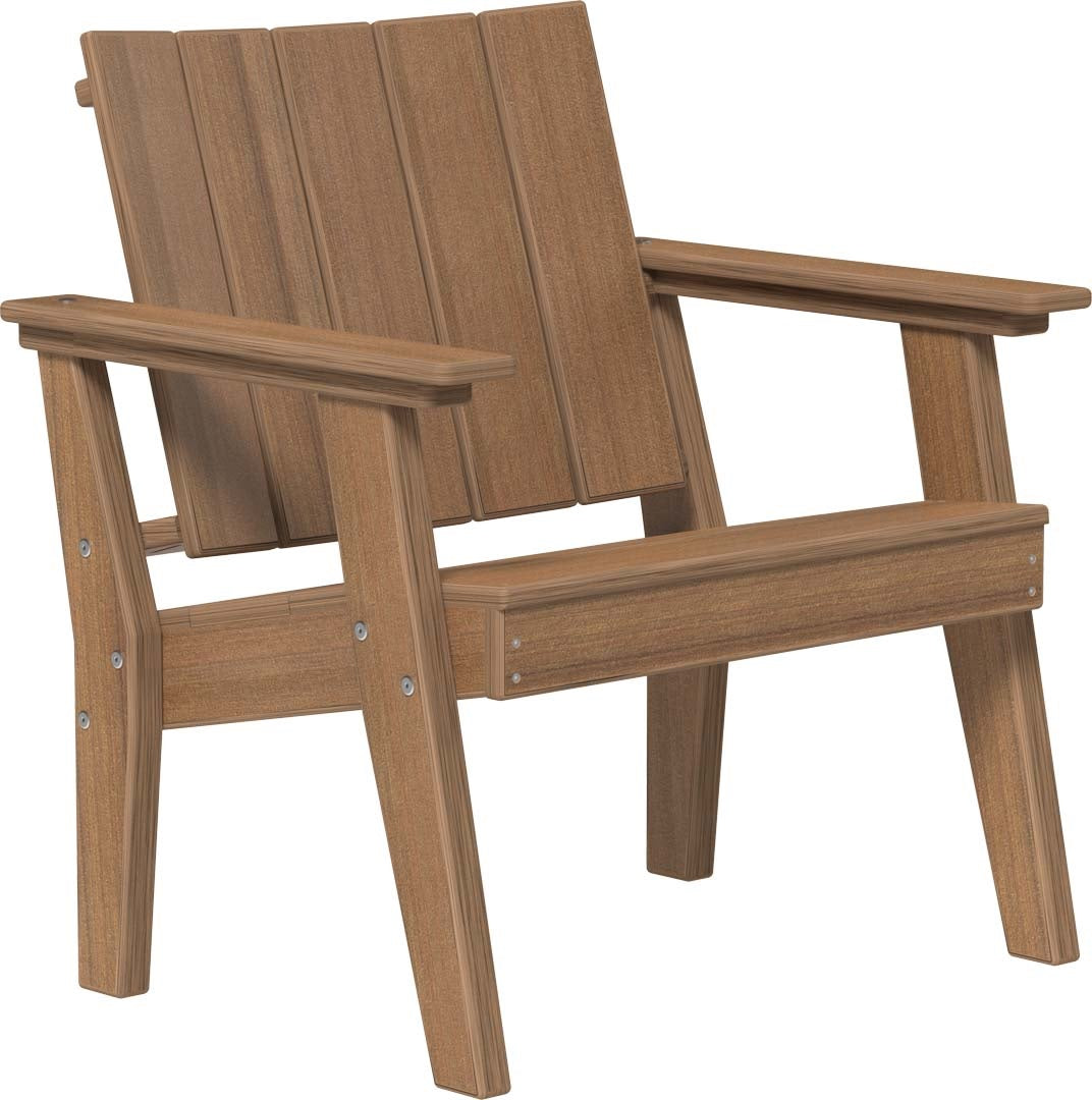 This is the Antique Mahogany colored Urban Chat Chair on a white background.