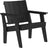 This is the Black colored Urban Chat Chair on a white background.