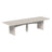 This is the Birch and White colored dining table on a white background.