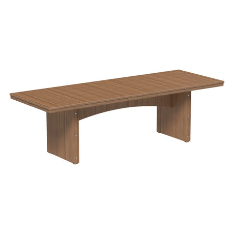 This is the Antique Mahogany colored dining table on a white background.