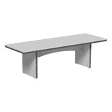 This is the Dove Gray and Slate colored dining table on a white background.