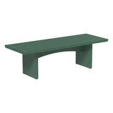 This is the Green colored dining table on a white background.