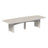 This is the Birch and White colored dining table on a white background.