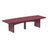 This is the Cherrywood and Black colored dining table on a white background.