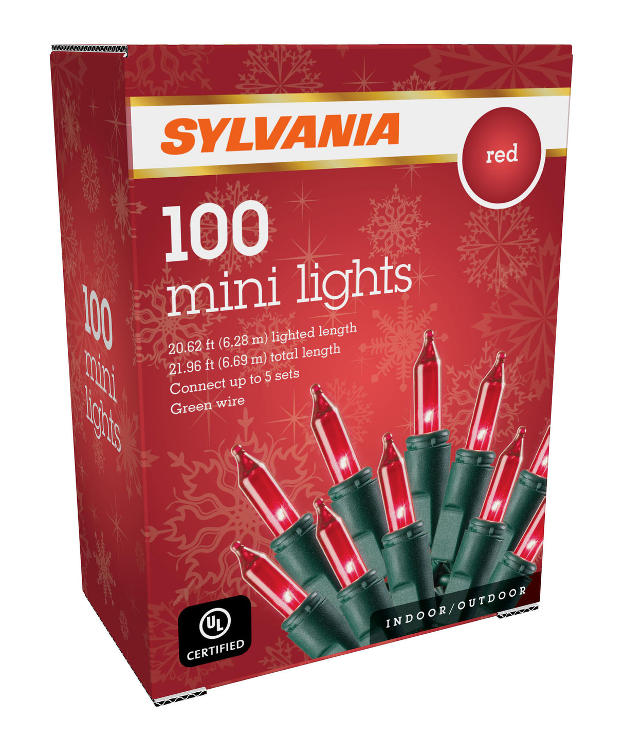 Set of 100 Mini Christmas Lights by Sylvania