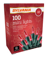 Set of 100 Mini Christmas Lights by Sylvania