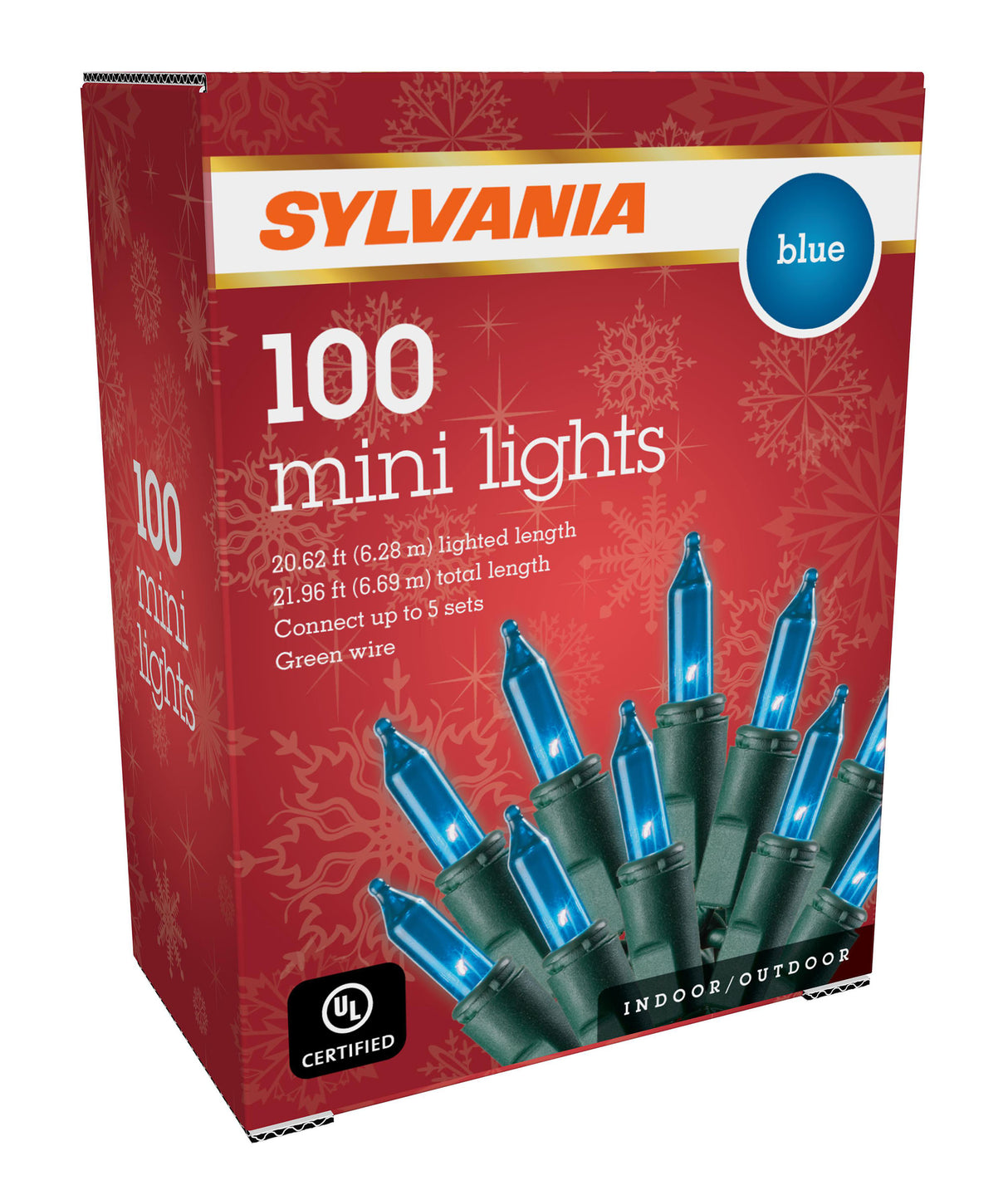 Set of 100 Mini Christmas Lights by Sylvania