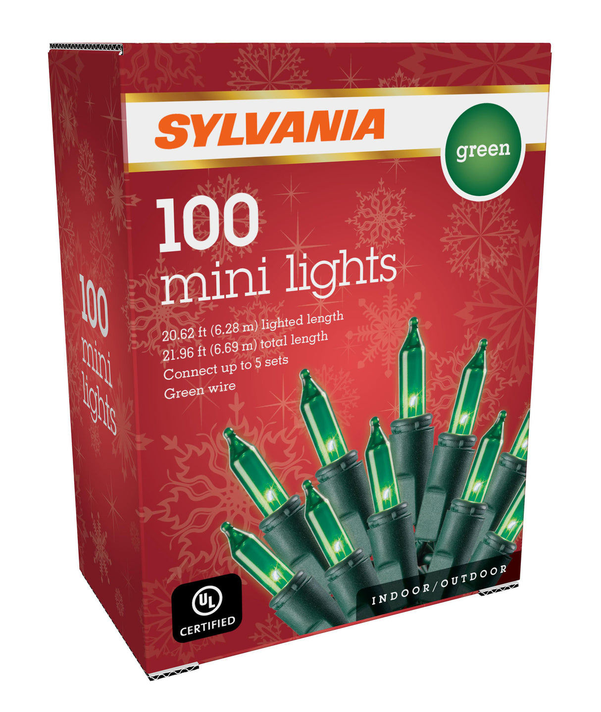Set of 100 Mini Christmas Lights by Sylvania