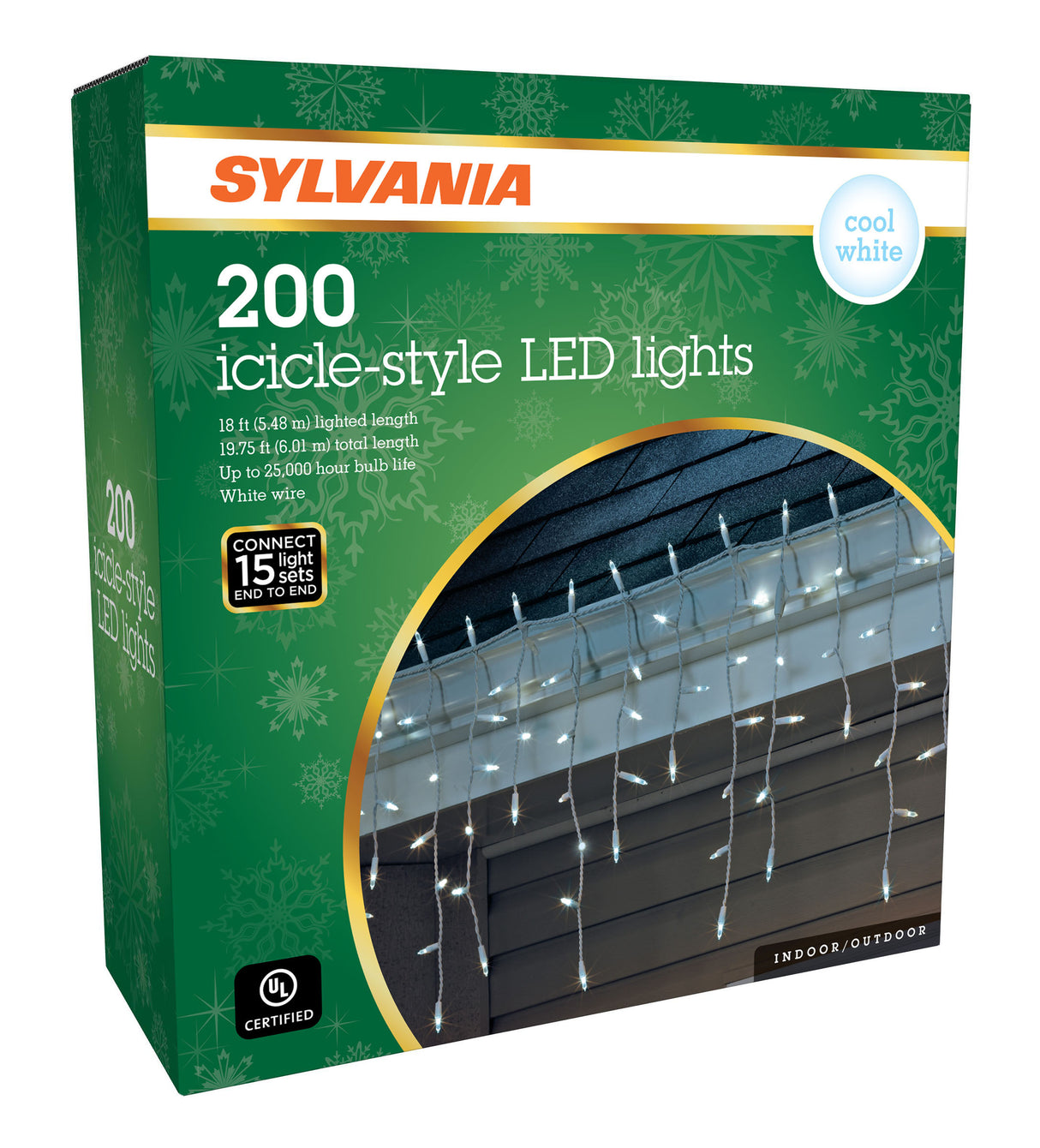 200-Count M5 Mini LED Icicle Drop Lights
