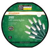 200 Traditional LED Mini Lights on a Reel by Sylvania