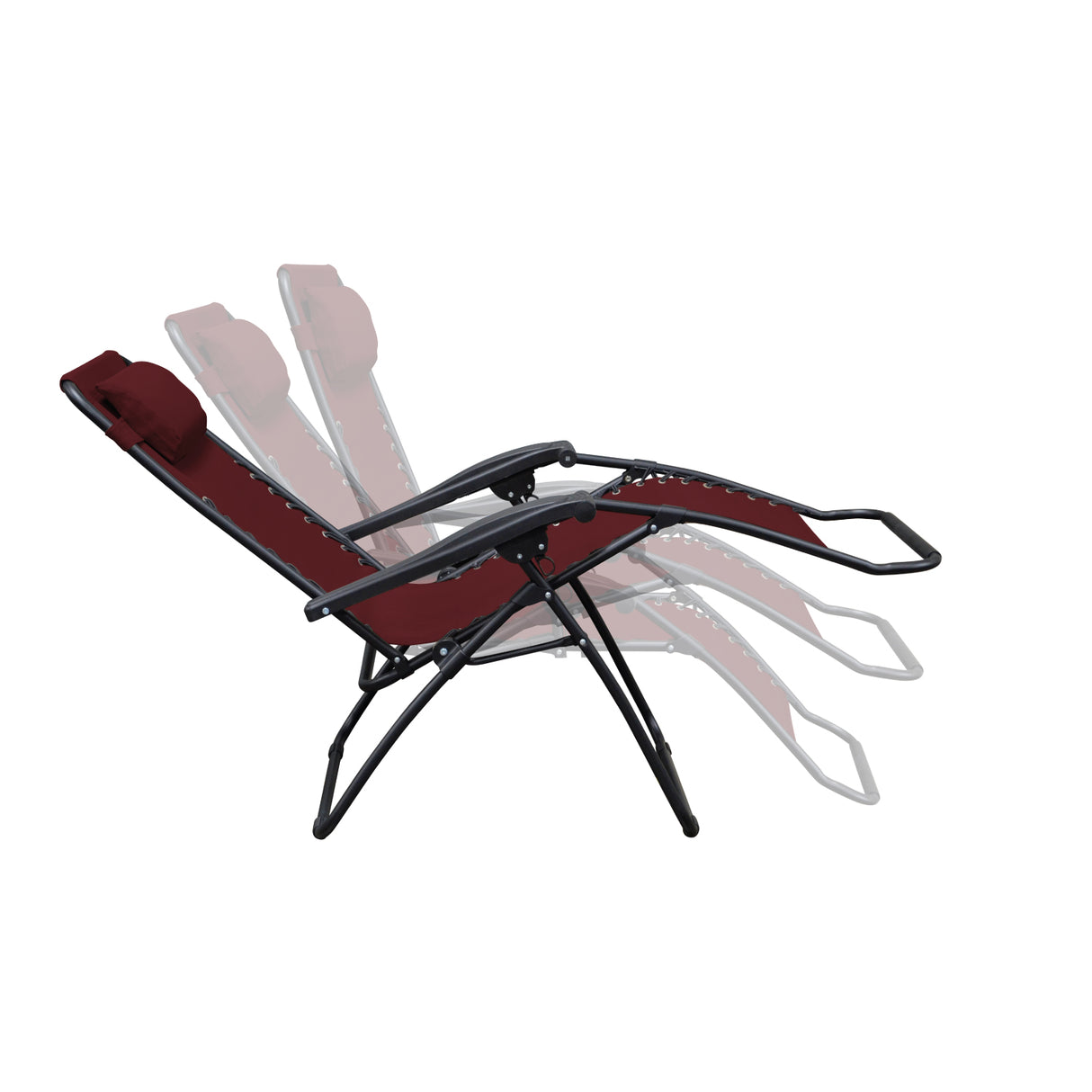 This image shows all the different positions the chair can be used in.