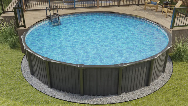 27' Round 52" Deep St. Germain Above Ground Pool Kit