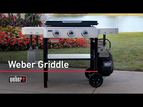 Weber 28" Griddle Liquid Propane Grill