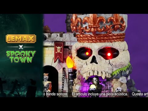 This is a video showing off the intricate details of this Lemax Sights and Sounds building.