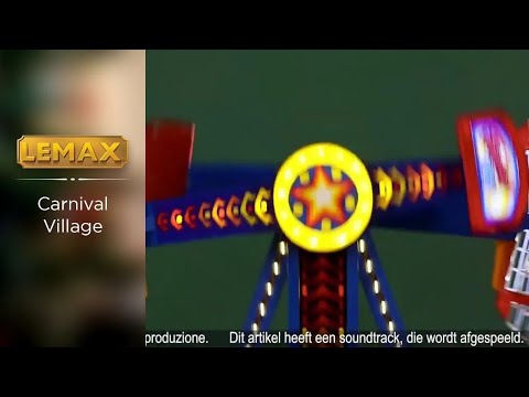 This is a video showcasing the intricate details of this specific Lemax piece.