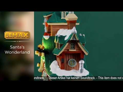 This video showcases the intricate details of this specific Lemax building.