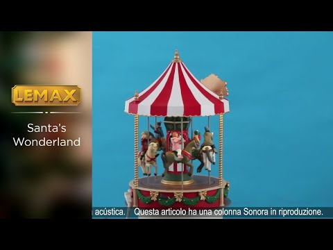 オルゴール Lemax Christmas Cheer Carousel 14821c8acfa89-67e0-444b-a2c5-