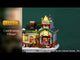 This is a video showcasing the intricate details of this specific Lemax building.