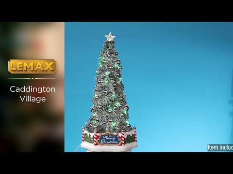 Lemax General Collectibles Sights & Sounds: New Majestic Christmas Tree #84350