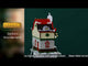 This video showcases the intricate details of this Santa's Wonderland Lemax building.