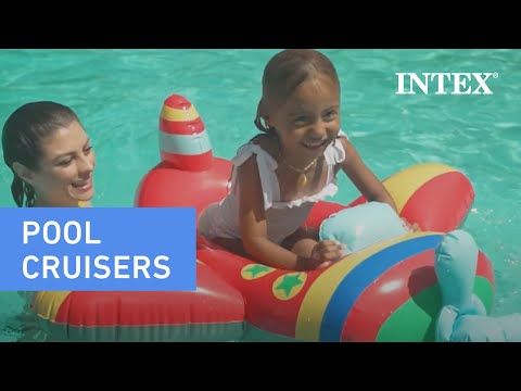 Video showing all three pool cruiser inflatables.