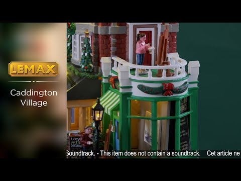 This video showcases the intricate details of this specific Lemax building.
