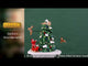 This is a video showcasing the intricate details of this specific Lemax Santa's Wonderland table accent.