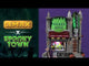 Resin lighted building for a Lemax display. Designed to look like a gothic wig store. The sign reads "WICKED WIGS" and looks like the top of Frankenstein's head. There's also a statue of the Bride of Frankenstein. There are skulls and pumpkins and cousin IT standing outside. They sell zombie wigs, vampire wigs, clown wigs and more.