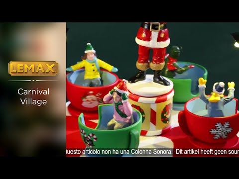This is a video showcasing the intricate details of this specific Lemax table accent.