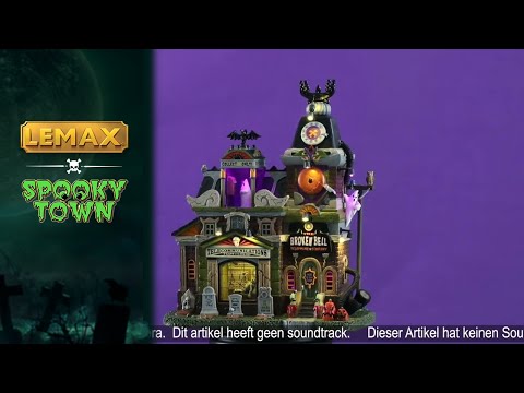 Lemax Spooky Town Broken Bell Telephone Co. #45201 – American Sale