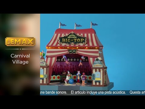 Lemax Carnival Sights & Sounds: Berry Brothers Big Top #55918