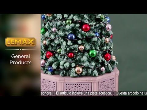 This is a video showcasing the intricate details of this specific Lemax tree.