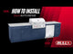 Video explaining how to install a Dura Kitchen.