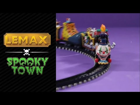 Spooky Town Crazy Clown Express #94486 | Clown Collectibles