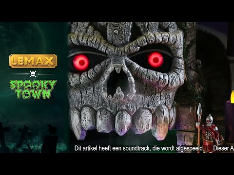 This is a video showing the details of the Cursed Ruins building.