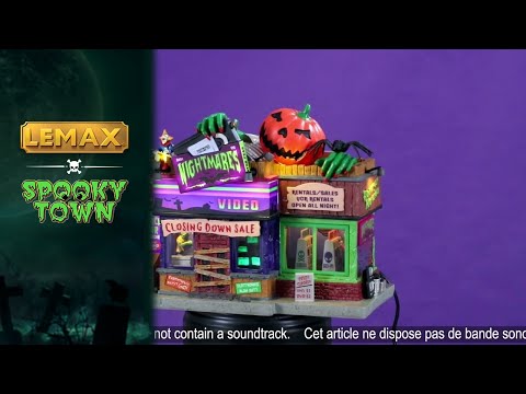 This is a video displaying all the features of this specific Lemax buidling.