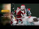 This is a video showing off the specific details of this Lemax piece. It's designed to look like a circular ice rink surrounded by snow. There's a child on a bench lacing up his skates. There's a decorative candy cane and a small snow-covered tree. Santa, Mrs. Claus, two elves and a snowman are skating around. On the edge of the rink, there's a child decorating a snowman.